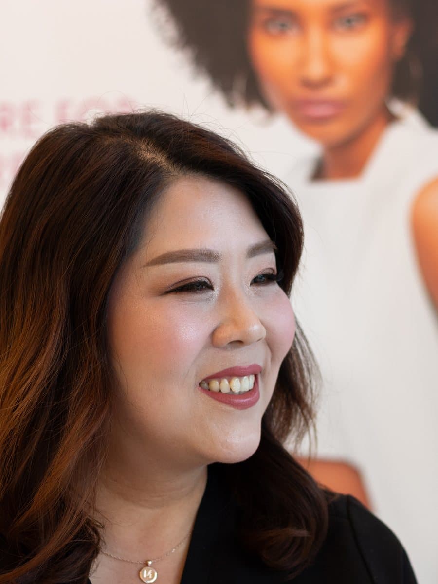 Marie Jin, ACNP-BC, founder of Marie Jé Aesthetics, at the clinic in Sunnyvale